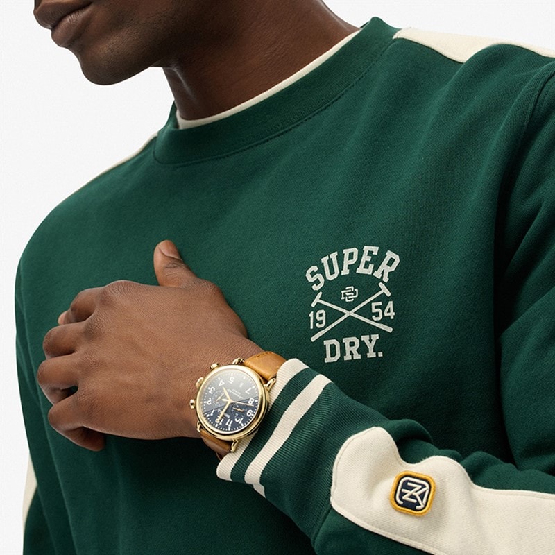 Mens Athletic Club Sweatshirt Enamel Green - Image 3