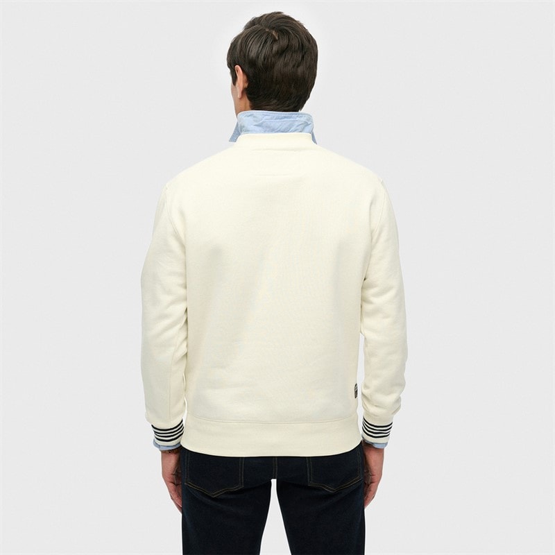 Mens Athletic Club Sweatshirt Off White - Image 2