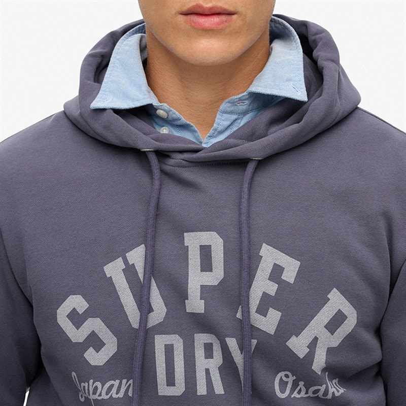 Mens Athletic Hoodie Greystone - Image 3