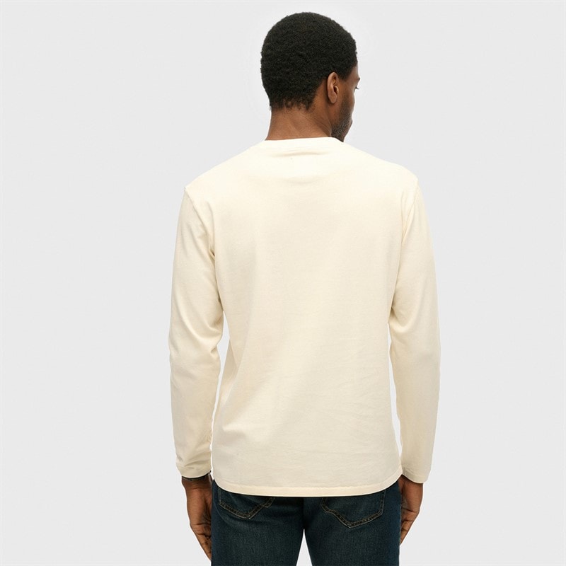 Mens Athletic T-Shirt Desert Bone Off White - Image 2