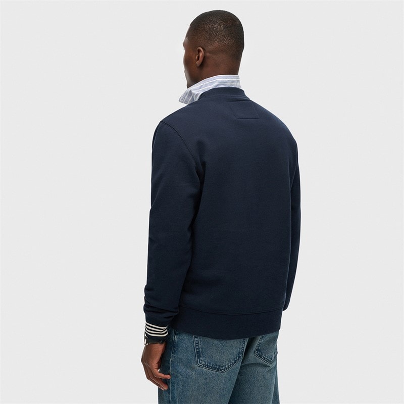Mens Athletic Club Sweatshirt Nautical Navy - Image 2