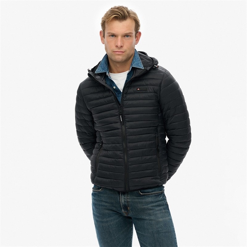 Mens Fuji Lite Jacket Jet Black - Image 3