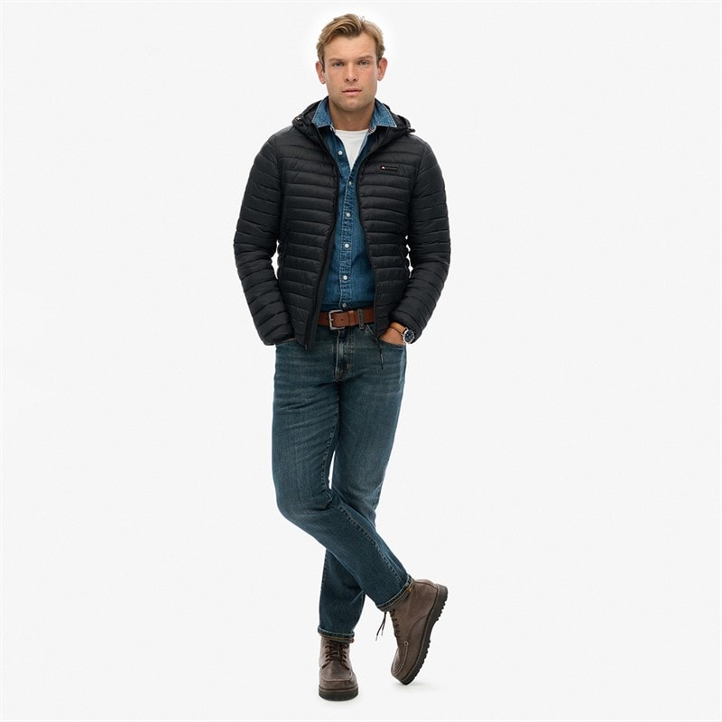 Mens Fuji Lite Jacket Jet Black - Image 4