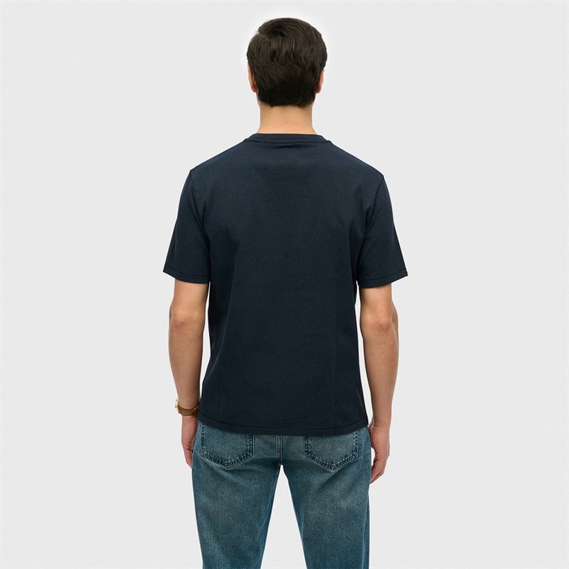 Mens Athletic T-Shirt Eclipse Navy - Image 2