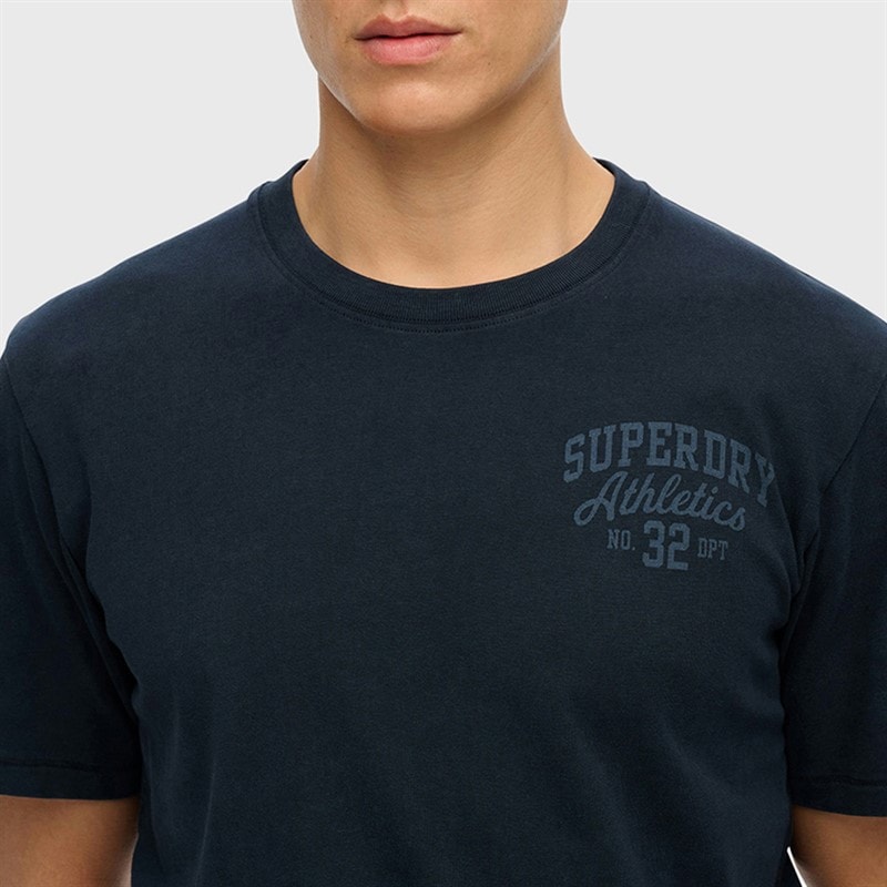 Mens Athletic T-Shirt Eclipse Navy - Image 3