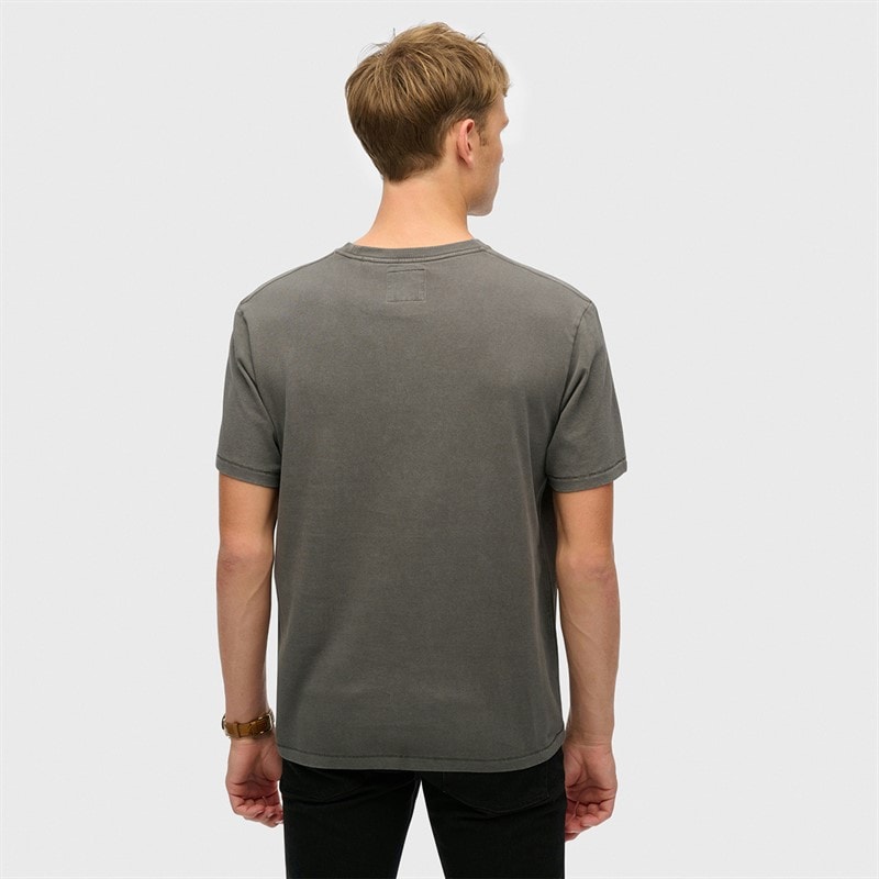 Mens Athletic T-Shirt Charcoal - Image 2