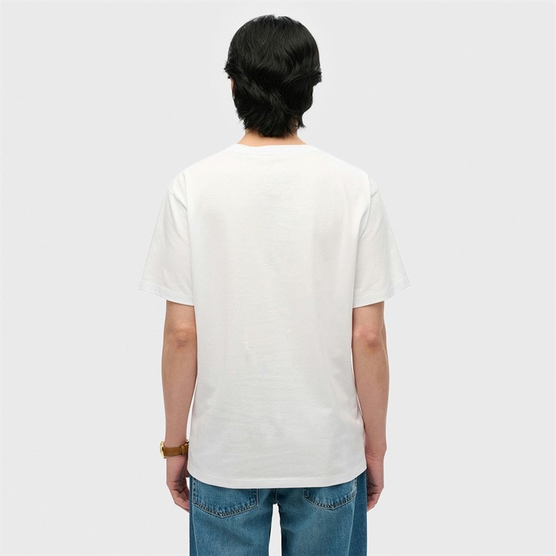 Mens Essentials Relaxed T-Shirt Optic - Image 2