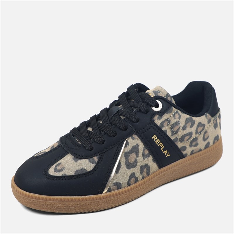 Womens Heylor Trainerspard Leopard - Image 2
