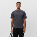 Les Deux Mens Core Contrast T-Shirt Asphalt