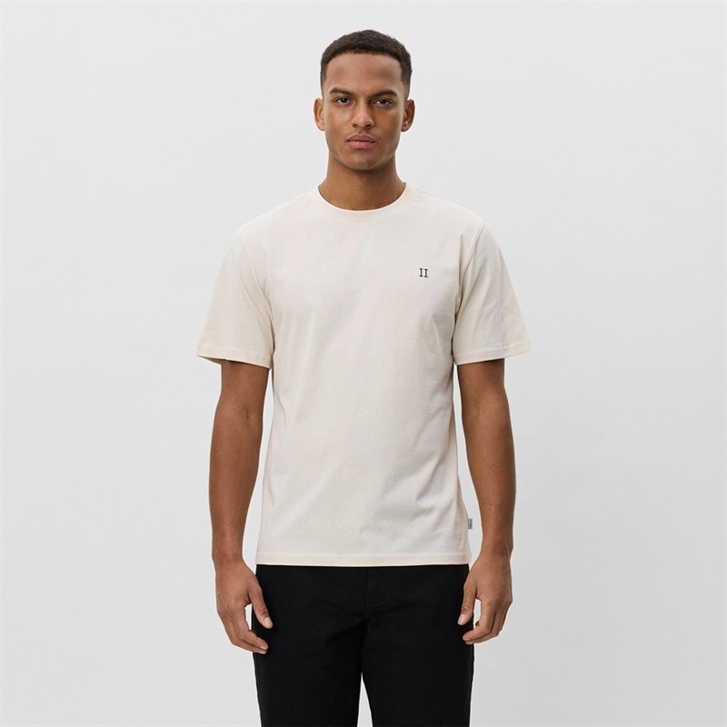 Les Deux Mens Core Contrast T-Shirt Ivory