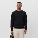Les Deux Mens Core Contrast Sweatshirt Black