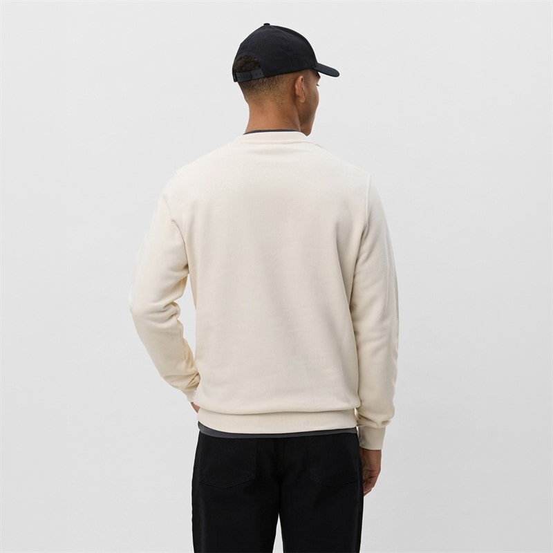 Les Deux Mens Core Contrast Sweatshirt Ivory - Image 2