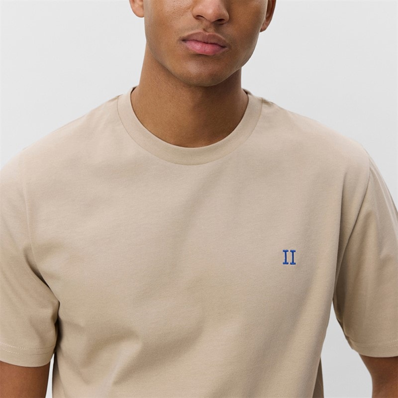 Les Deux Mens Core Contrast T-Shirt Dark Sand - Image 3