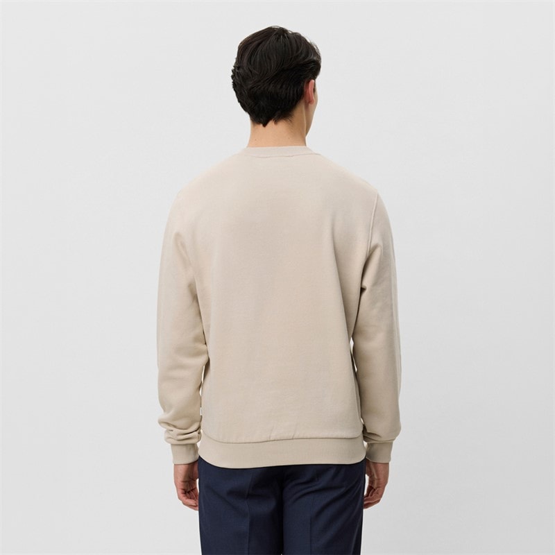 Les Deux Mens Andrew Sweatshirt Light Sand - Image 2