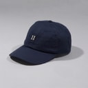 Les Deux Mens Core Contrast Dad Cap Dark Navy