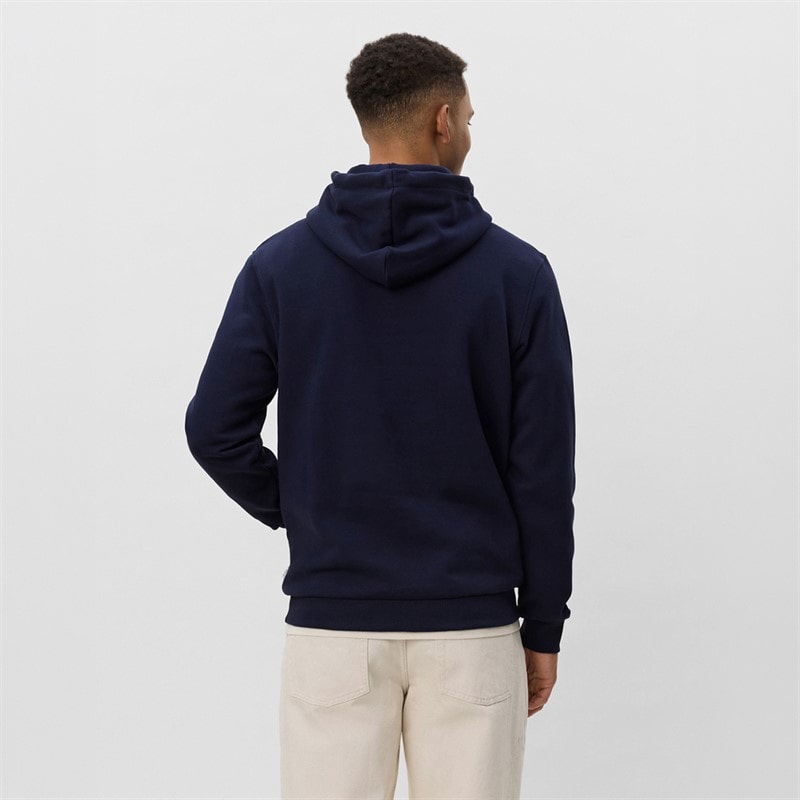 Les Deux Mens Core Contrast Hoodie Dark Navy - Image 2