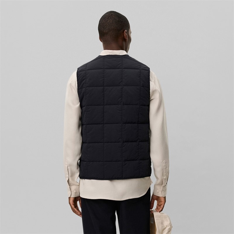 Les Deux Mens Matt Vest Black - Image 2