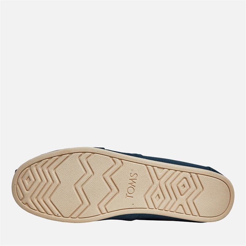 TOMS Mens Canvas Alpargata Espadrilles Dark Indigo - Image 2