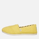 TOMS Womens Canvas Alpargata Espadrilles Yellow
