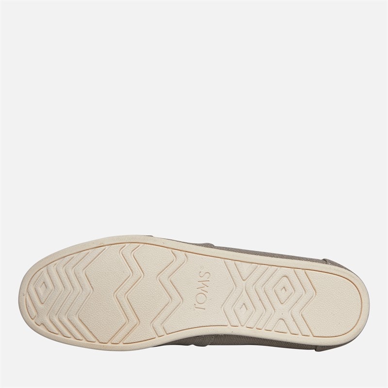 TOMS Mens Canvas Alpargata Espadrilles Grey - Image 2