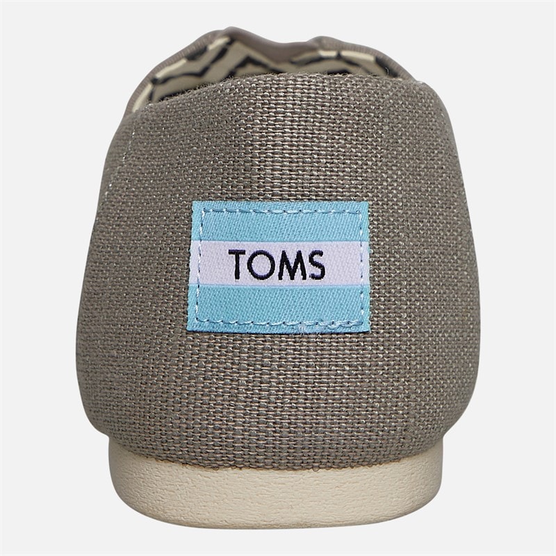 TOMS Mens Canvas Alpargata Espadrilles Grey - Image 3