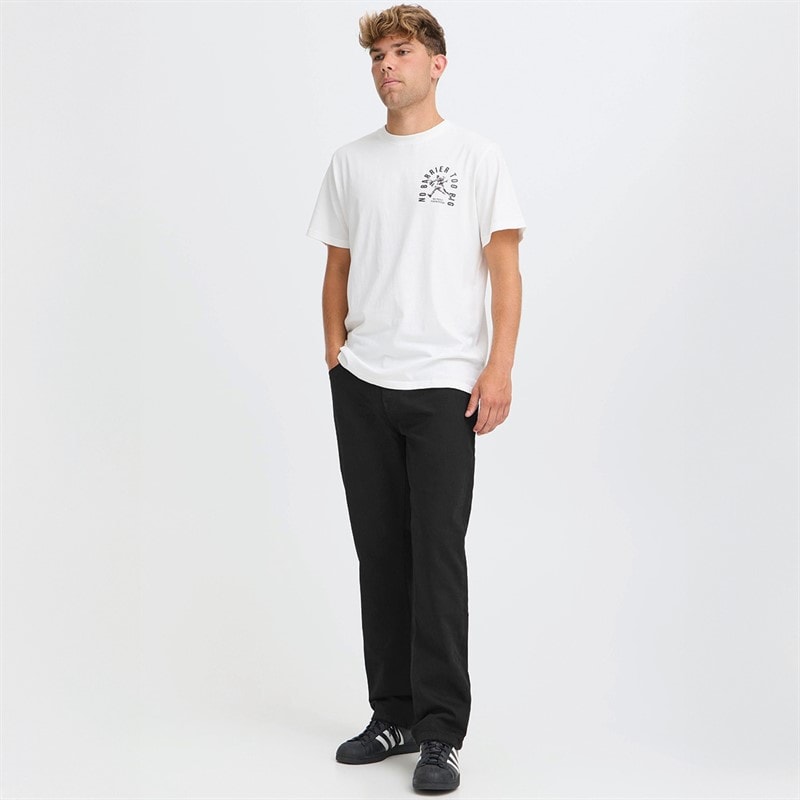 Solid Mens Denim Jeans Black Denim - Image 4
