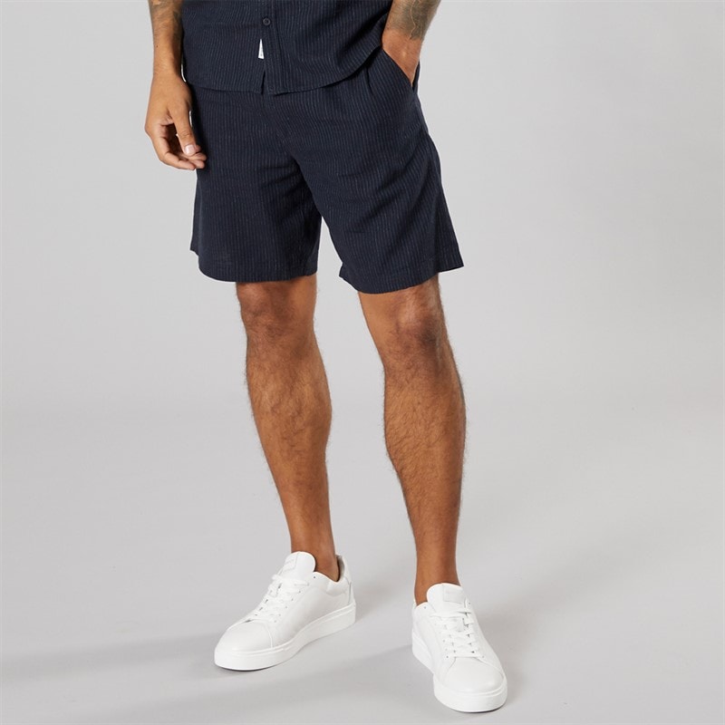 Solid Mens Shorts Insignia Blue - Image 1