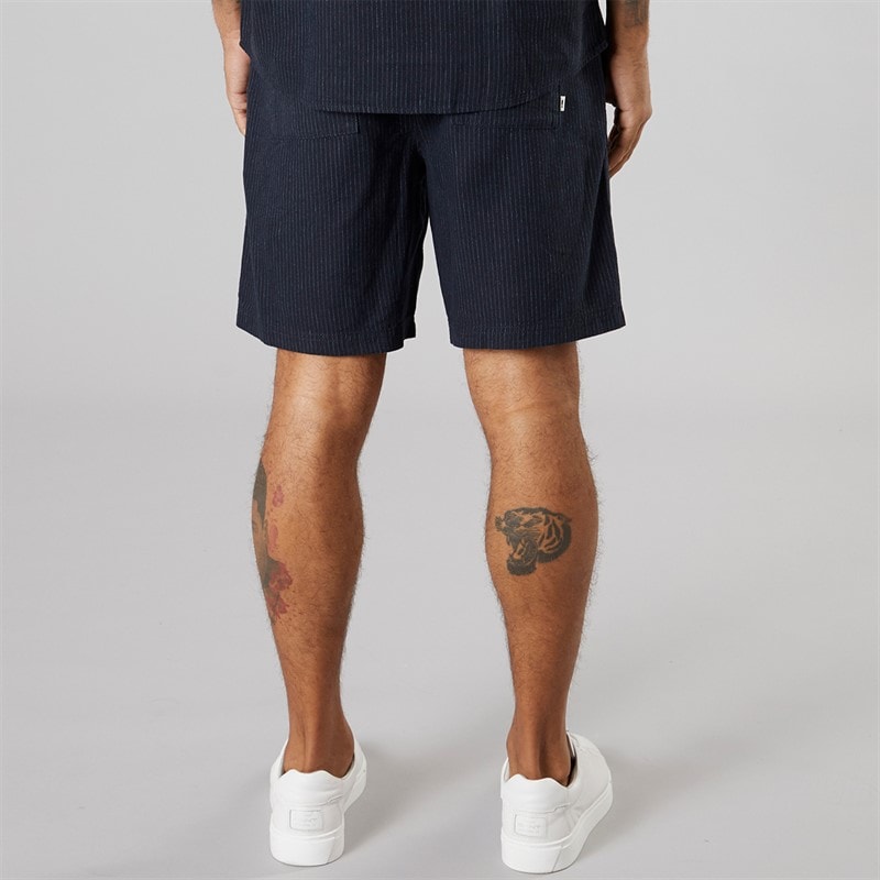 Solid Mens Shorts Insignia Blue - Image 2