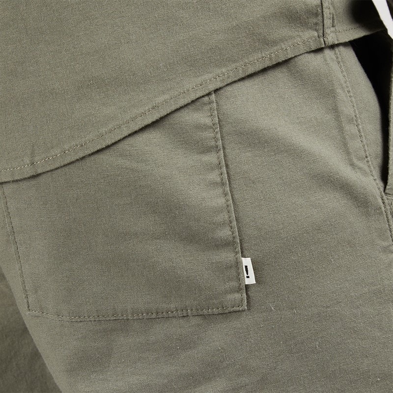 Solid Mens Trousers Dusty Olive - Image 3