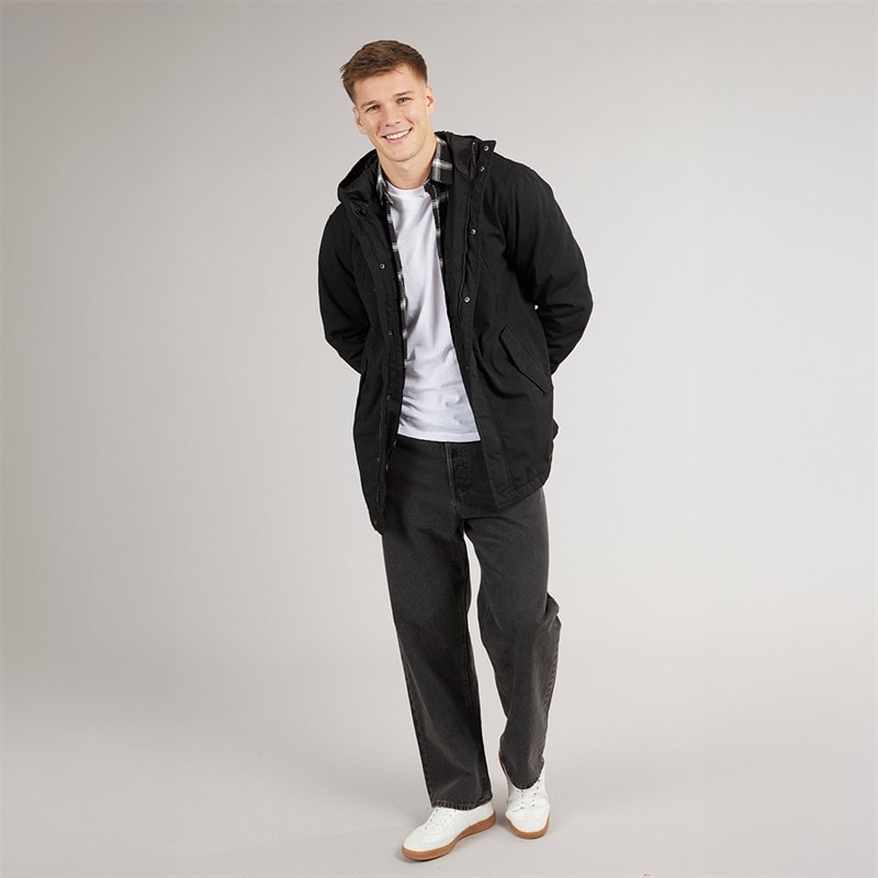 Solid Mens Elan Fall Jacket True Black - Image 4