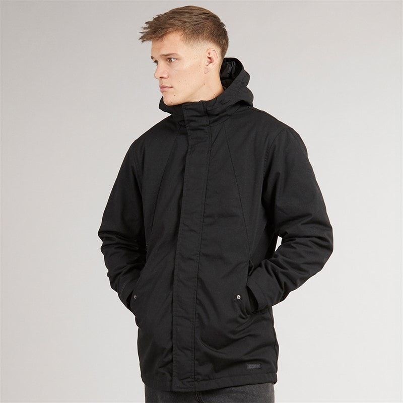 Solid Mens Elan Fall Jacket True Black - Image 5