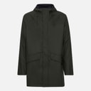 Solid Mens Devron Rain Coat Rosin