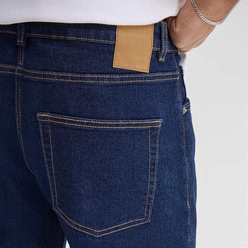 Solid Mens Sdryder Denim Jeans Rinse Wash - Image 3