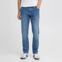 Solid Mens Sdryder Denim Jeans Middle Vintage Blue Denim
