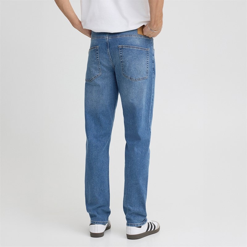 Solid Mens Sdryder Denim Jeans Middle Vintage Blue Denim - Image 2
