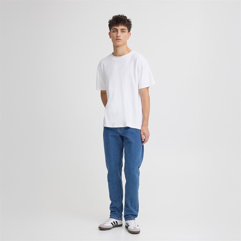 Solid Mens Sdryder Denim Jeans Middle Blue Denim - Image 4