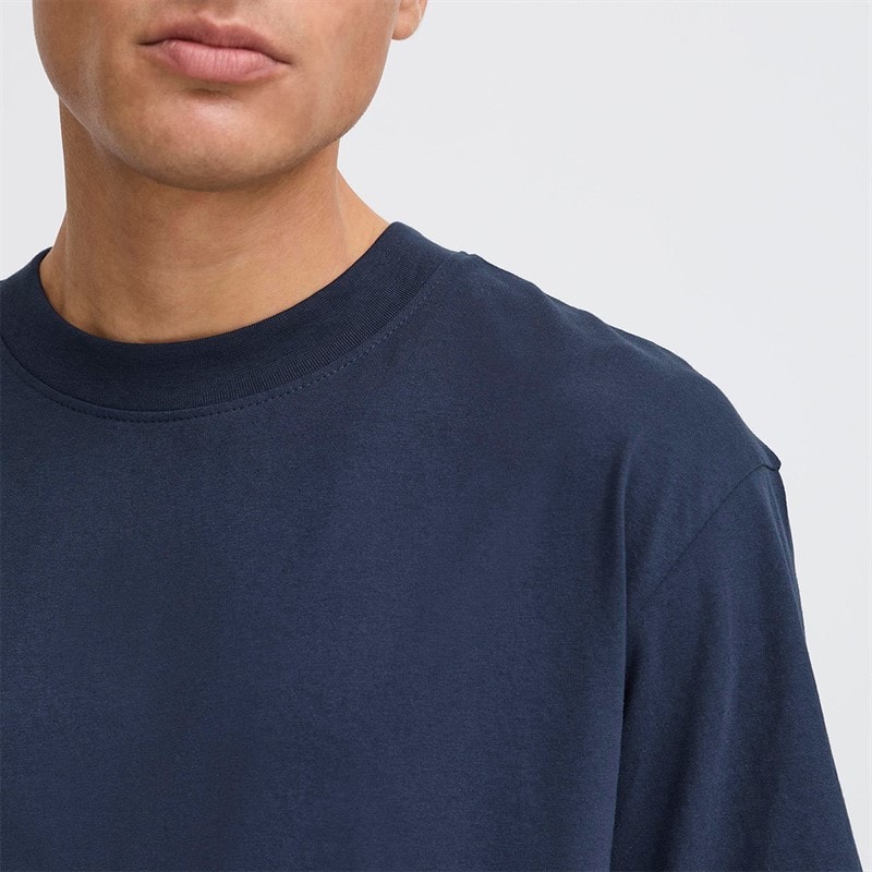 Solid Mens Bilop T-Shirt Insignia Blue - Image 3