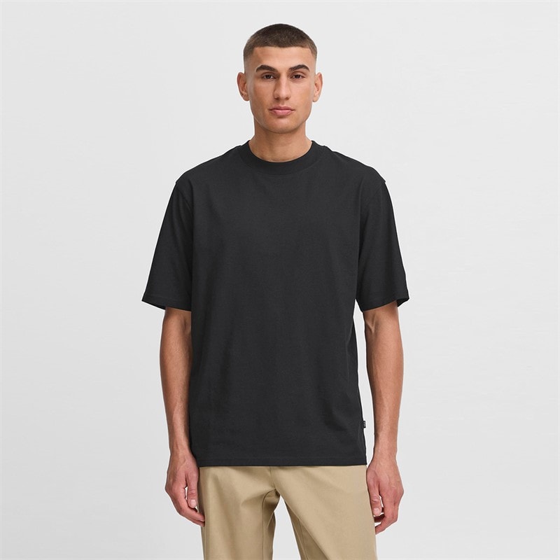 Solid Mens Bilop T-Shirt True Black - Image 2