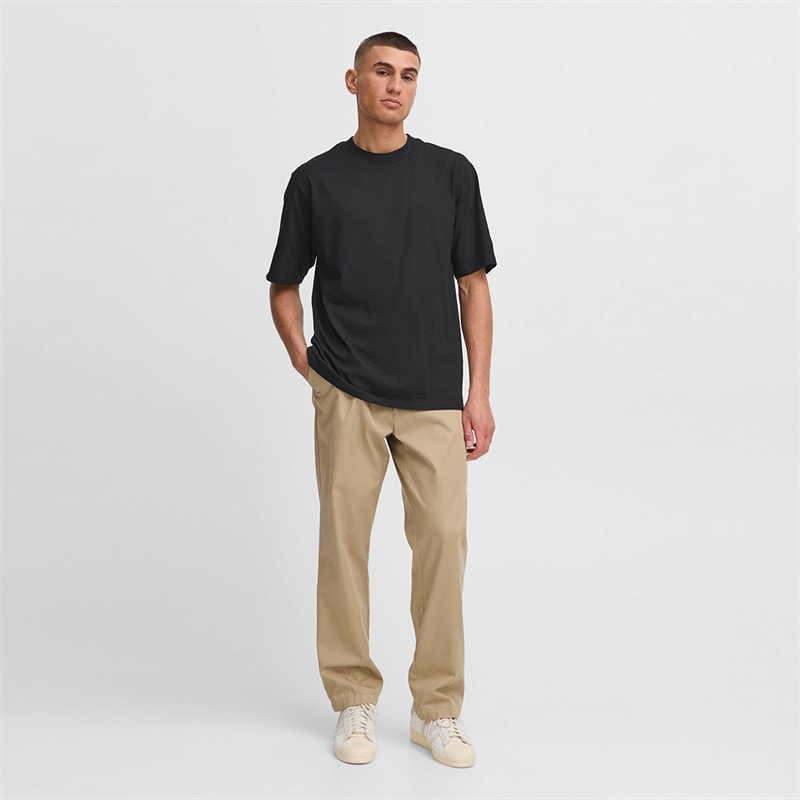 Solid Mens Bilop T-Shirt True Black - Image 4
