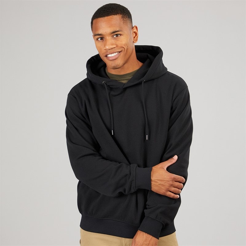 Solid Mens Holton Hoodie True Black - Image 2