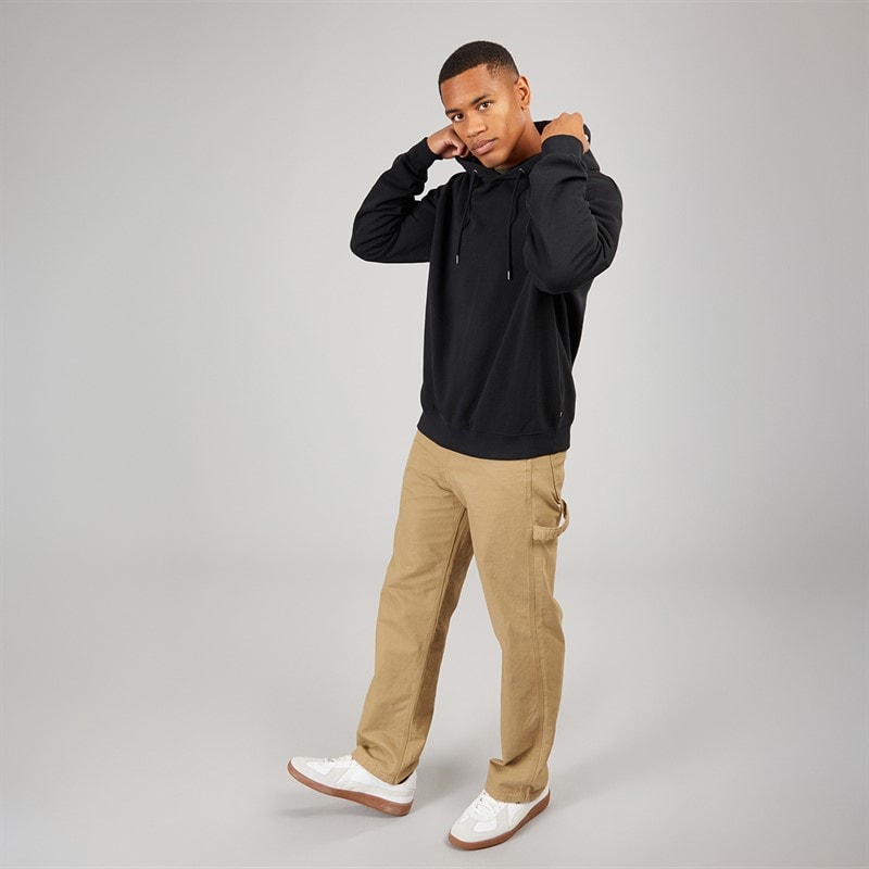 Solid Mens Holton Hoodie True Black - Image 4