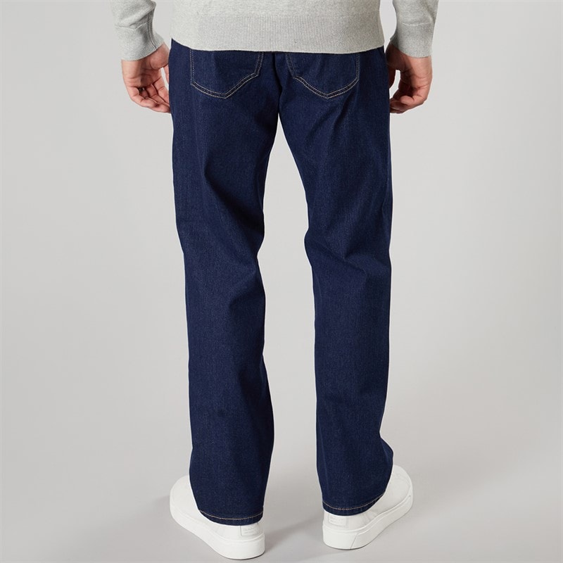 Solid Mens Harlan Denim Jeans Rinse Wash - Image 2