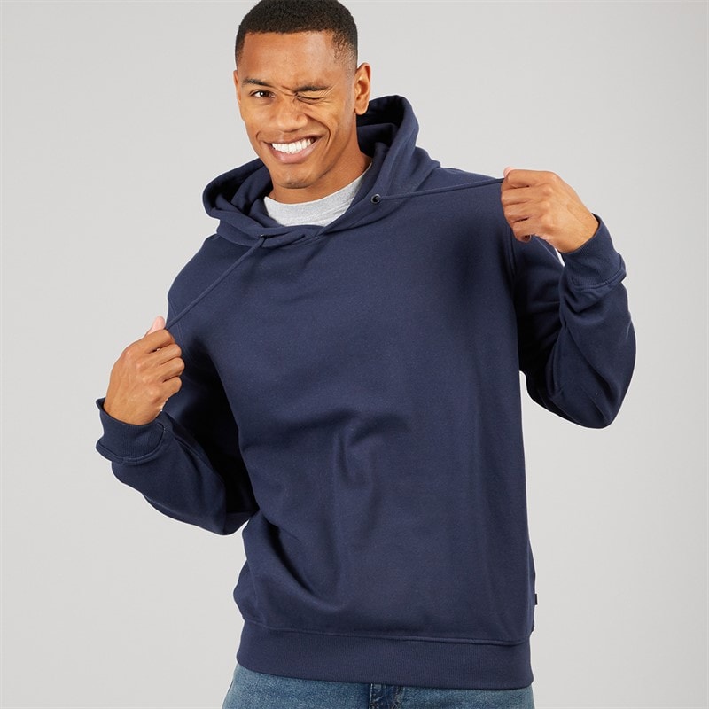 Solid Mens Holton Hoodie Insignia Blue - Image 2