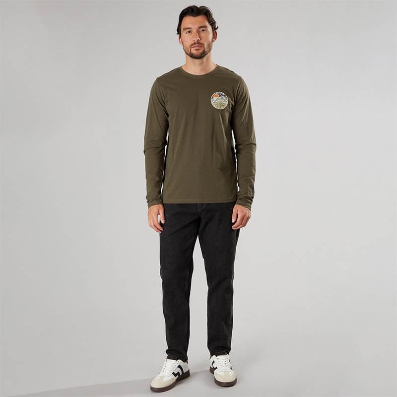 Solid Mens Dylan Denim Jeans Grey Denim - Image 4