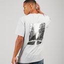 Solid Mens Harrold T-Shirt Light Grey Melange