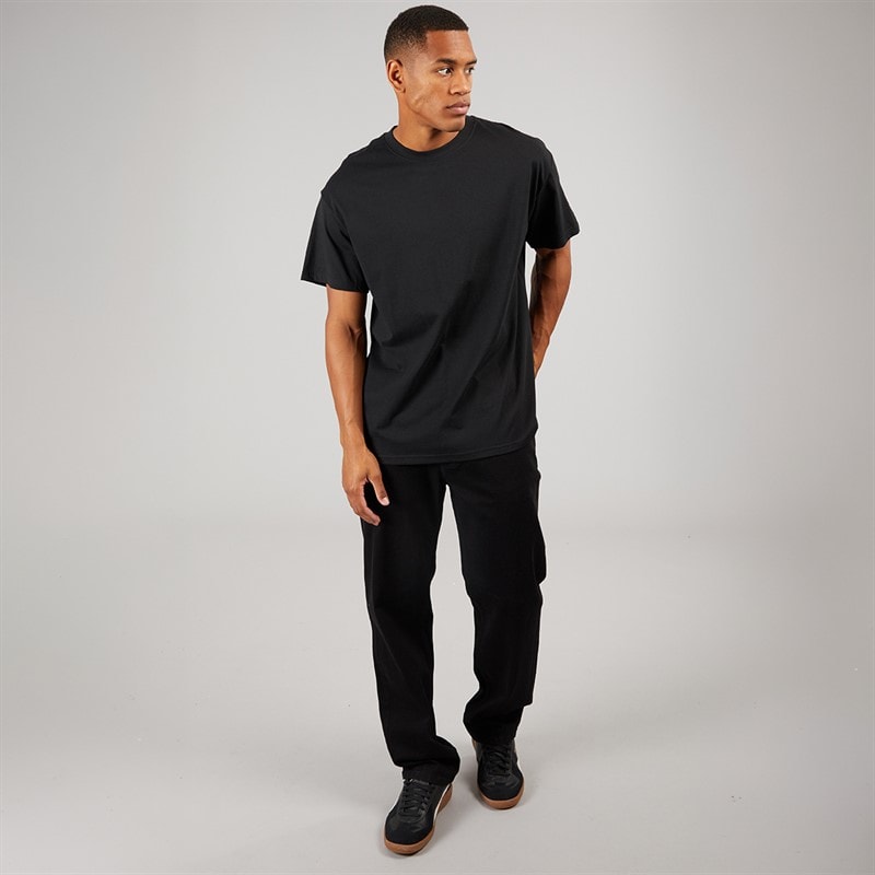 Solid Mens Harrold T-Shirt True Black - Image 4