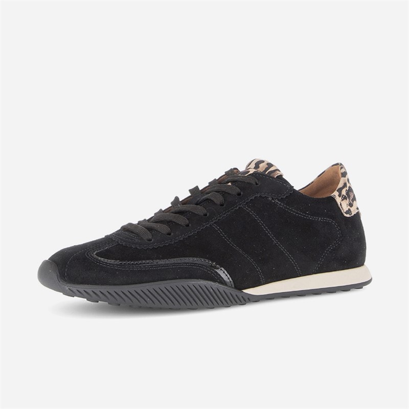 Gabor Womens Low Profile Trainers Black - Image 2