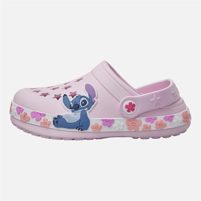 Lilo and Stitch Girls Infant Pattern Clogs Pink - Image 2