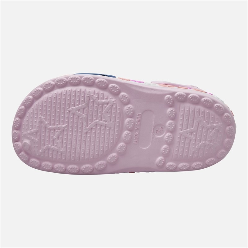 Lilo and Stitch Girls Infant Pattern Clogs Pink - Image 3