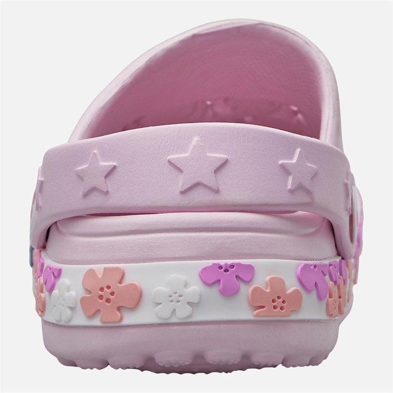 Lilo and Stitch Girls Infant Pattern Clogs Pink - Image 4